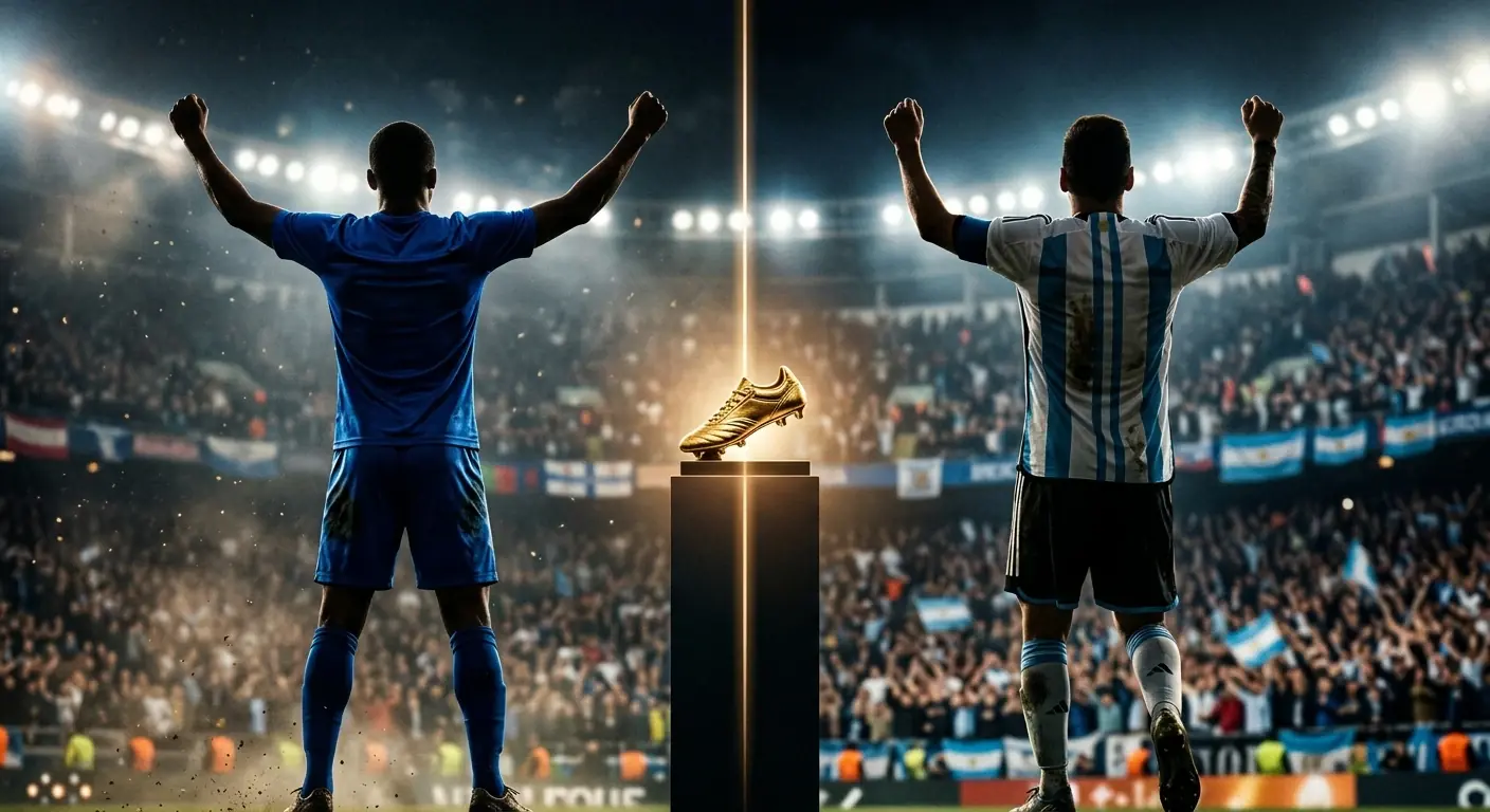 Mbappé y Messi empatados en la carrera por la Bota de Oro del Mundial 2026