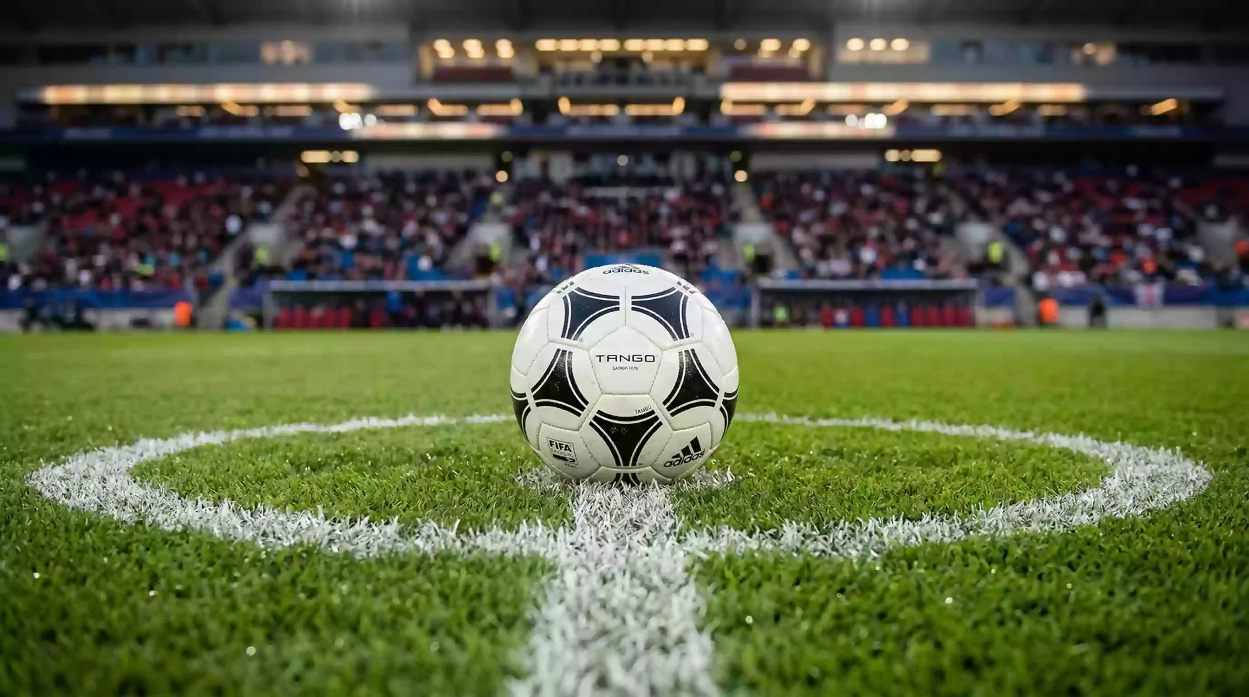 Campo de fútbol con líneas marcadas antes de un partido del grupo H del Mundial 2026